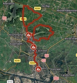 zaanmarathon-route zaanmarathon-route